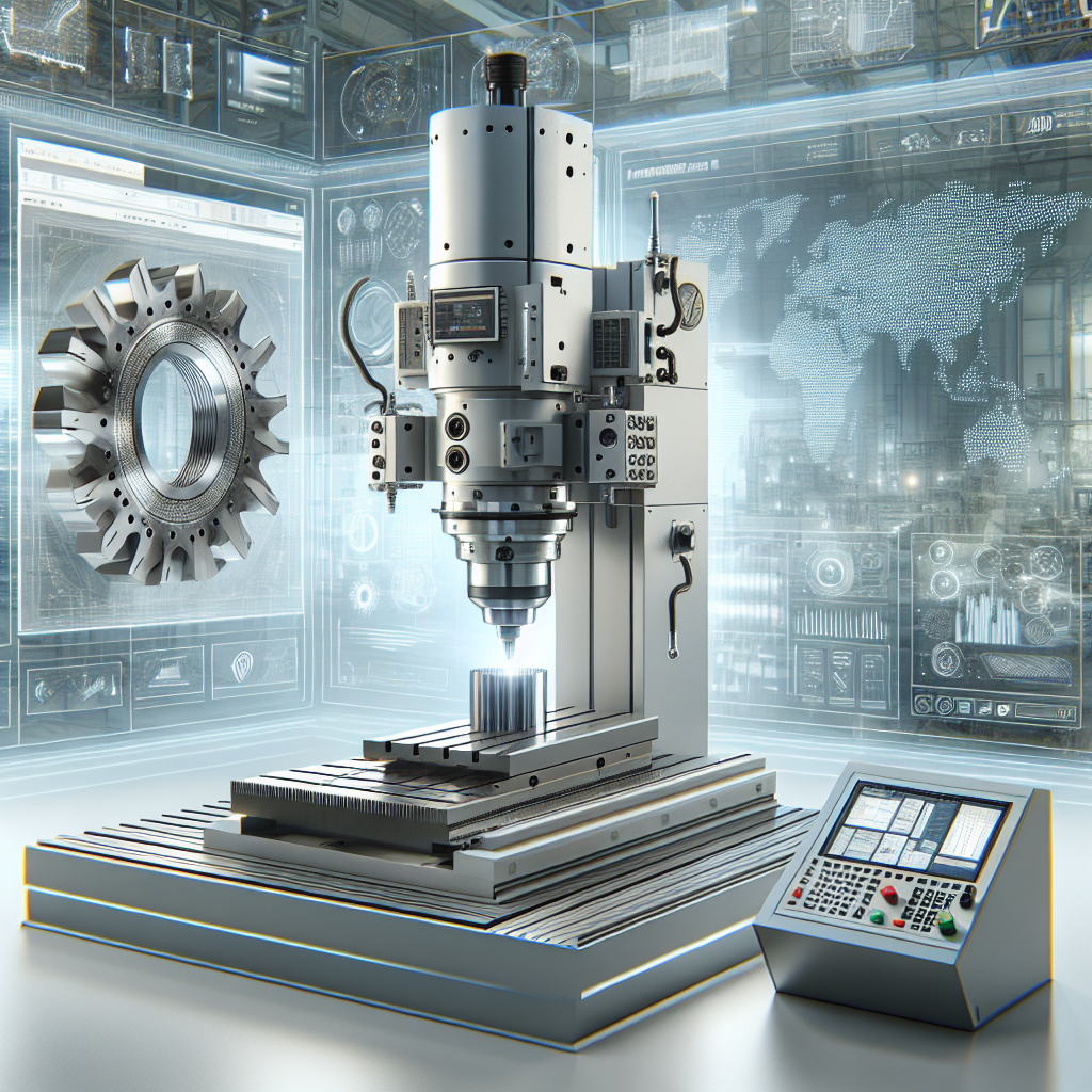 מכונת כרסום ו־CNC מתקדמת בפעולה בסביבת עיבוד שבבי מודרנית, מדגימה עיבוד שבבי מדויק וטכנולוגיה חדשנית בצפון הארץ